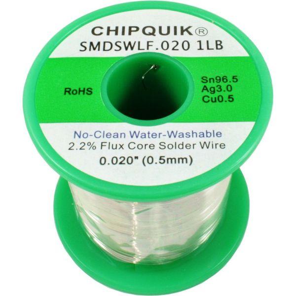 LF Solder Wire 96.5/3/0.5 Tin/Silver/Copper no-Clean .020 1lb