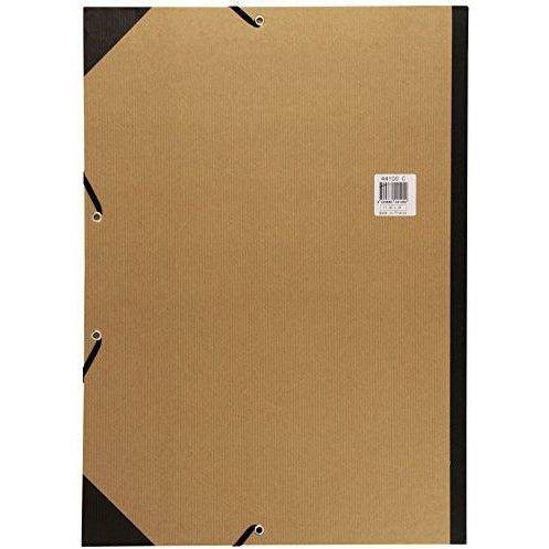 Clairefontaine Kraft Art Folder, A3+, Elastic Straps - Brown 1