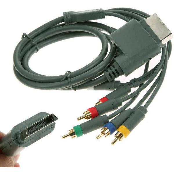 HonHe HD TV Component Composite Cord AV Audio Video Cable for XBOX360 Console 2