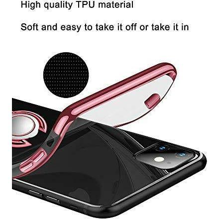 ATUSIDUN Designed for iPhone 11 6.1 Case Clear Slim 360Â° Adjustable Ring Holder in Soft TPU Thin Anti-Scratch Shockproof Impact Protection for Magnetic Car Mount 2
