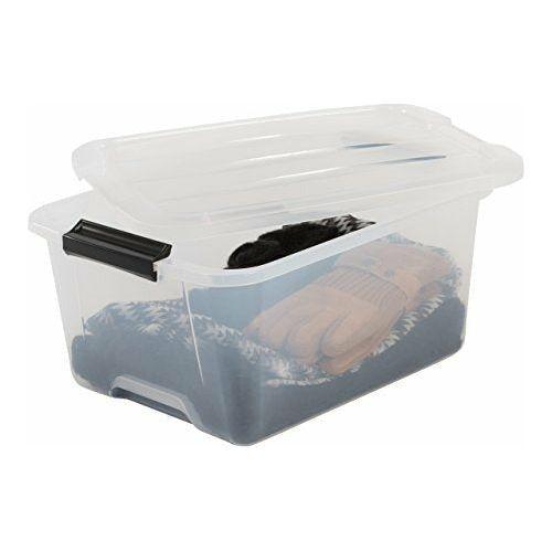 Iris Stack and Pull Storage Top Box 15 L, 15 litres. Set of 3 1