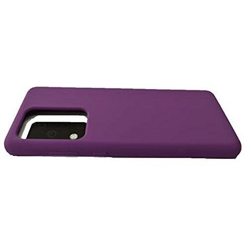 CP&A Protective Phone Case - Liquid TPU Silicone Gel Rubber Case for Samsung S20 Ultra, Shock-Absorption Bumper Light Anti-Scratch Protective Shell Cover for Samsung Galaxy S20 Ultra (Deep Purple) 3