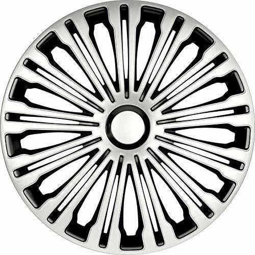 AUTOSTYLE PP 5257 Set wheel covers Volante, silver/black, 17-inch 0