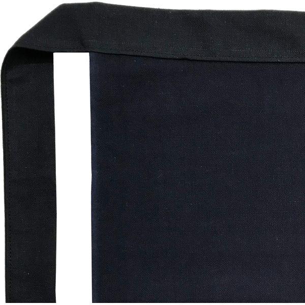 Edoten] Fundoshi made in Japan 100% Cotton loincloth comfortable underwear, Black, One Size 1