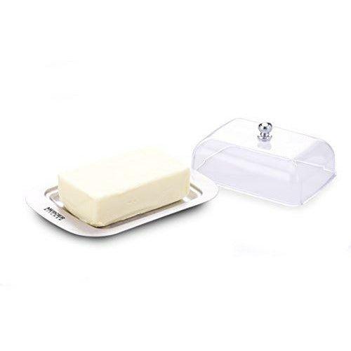 Mercier Stainless Steel Butter Dish (See-Through Lid) 2
