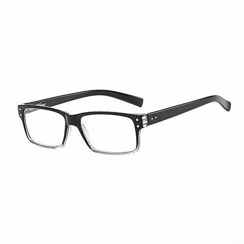 Suertree Reading Glasses, Hinged Reading Glasses Visual Aid Eye Glasses Reading Aid for Men and Women Fashion Gradient Frames Comfortable Glasses for Reading 0