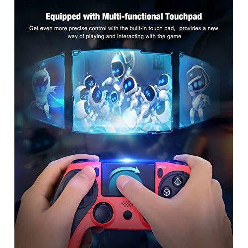 Kydlan Wireless Game Controller with Motion Sensors Dual Vibration 4