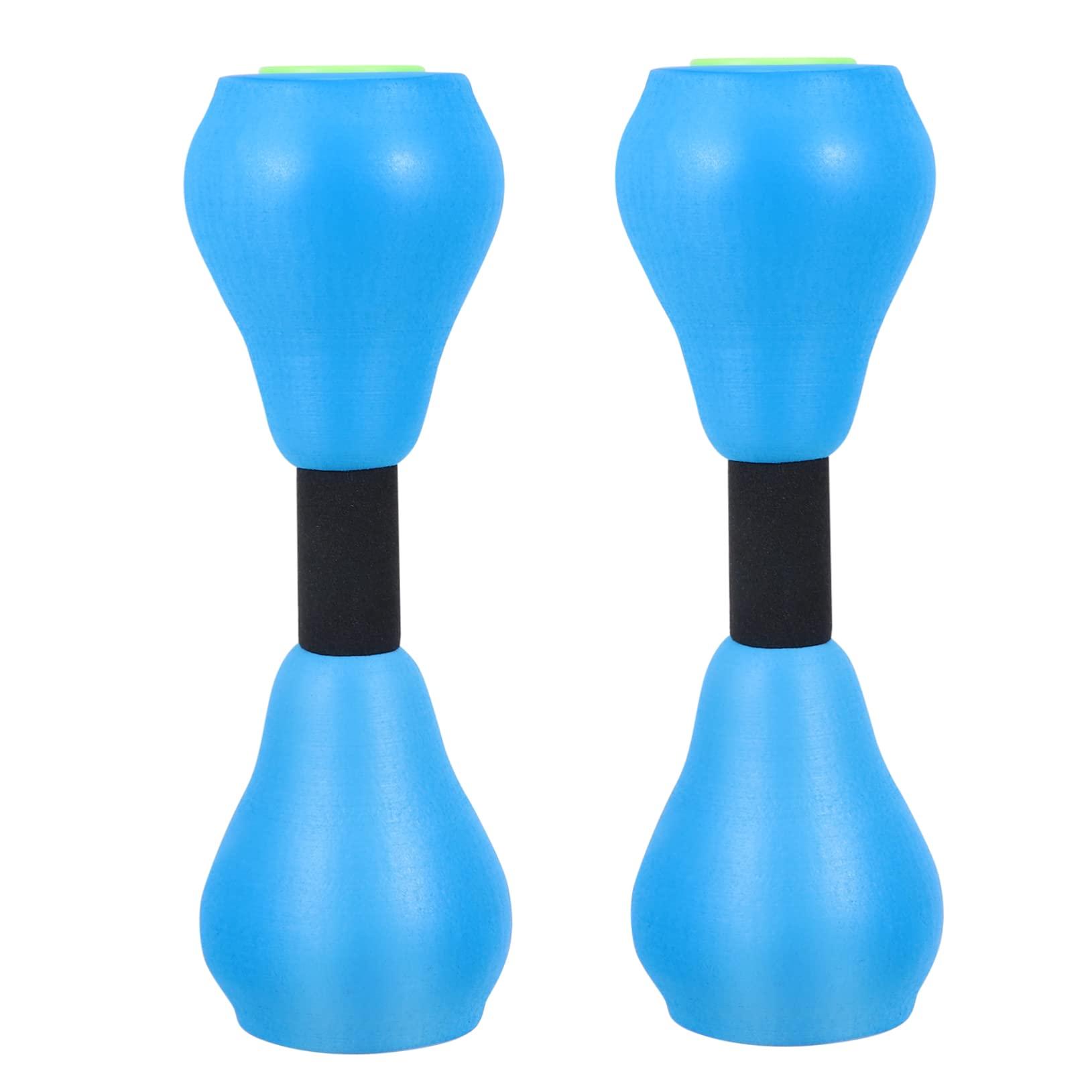 BESPORTBLE 2pcs Adjustable Dumbbells Water Sports Barbell Hand Water Weight Water Aerobics Dumbbell Aqua Therapy Pool Fitness Water Exercise Equipment for Women Kids