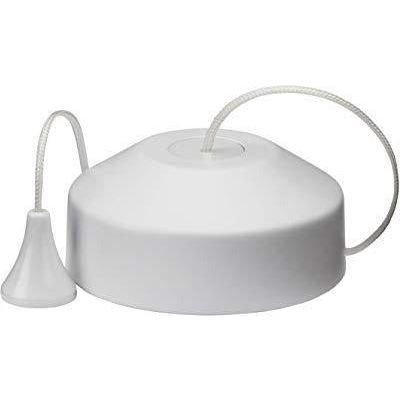 Matt White Bathroom Ceiling Pull Cord Light Switch Pull Cord 10A 8300 0