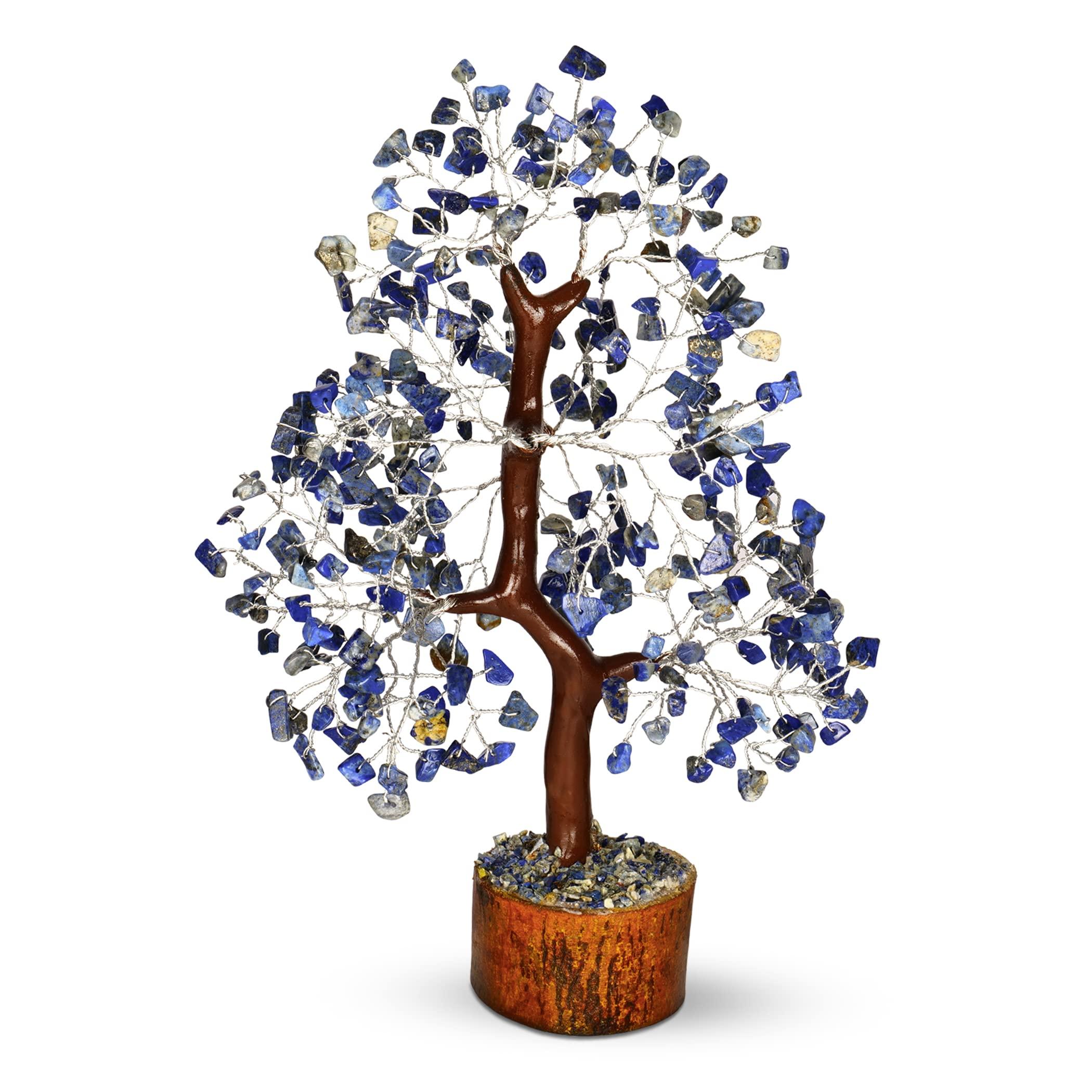 PYOR Lapis Lazuli, Crystal Tree, Stones And Crystals, Crystal Gifts, Stone Money Tree, Positive Energy Decor, Reiki Gifts, Positive Energy Crystals, Crystal Tree Feng Shui, Office Feng Shui Decor