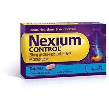 Nexium Control (14 Count) Heartburn and Acid Reflux Relief Tablets, 20mg Gastro-Resistant Esomeprazole Tablets 4