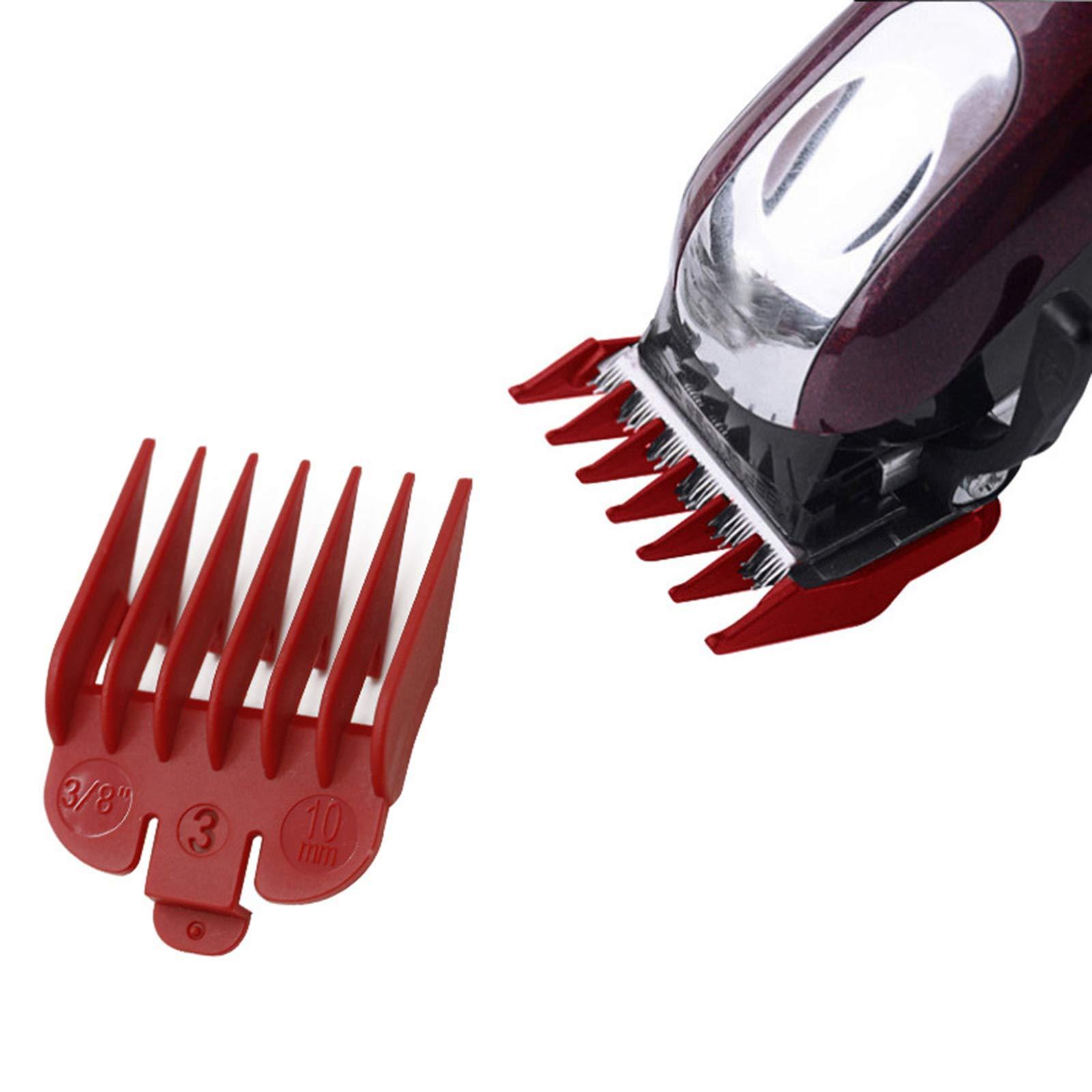 SHEAWA Universal Limit Combs Blades Hair Clipper Guides for Cord Hair Clipper Trimmer 2170/2171/21061/21062/ 8591/8148/ 8466 (8PCS/ Set) 2