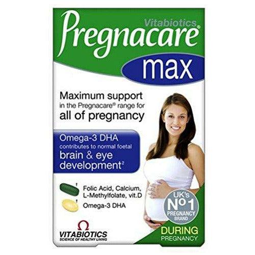 Vitabiotics Pregnacare Max Tablet Plus Omega 3 84 Capsules 0