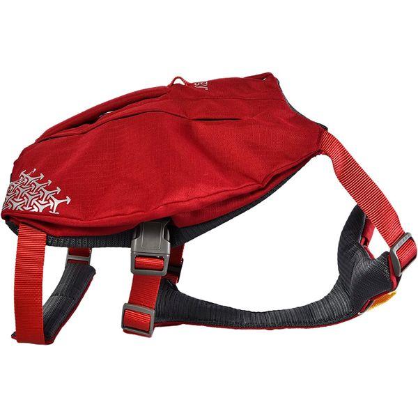 iEnergy MIC Dog Harness with Two Side Pockets - Breathable & Reflective Small Red 1
