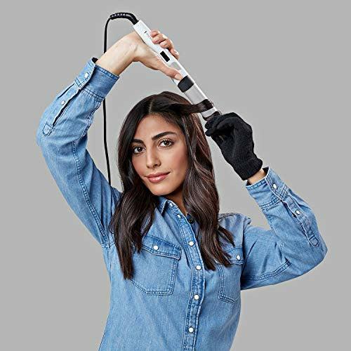 Remington HYDRAluxe Curling Wand with Moisture Lock Ceramic Coating and HYDRAcare Healthy Temperature Setting - CI89H1 3