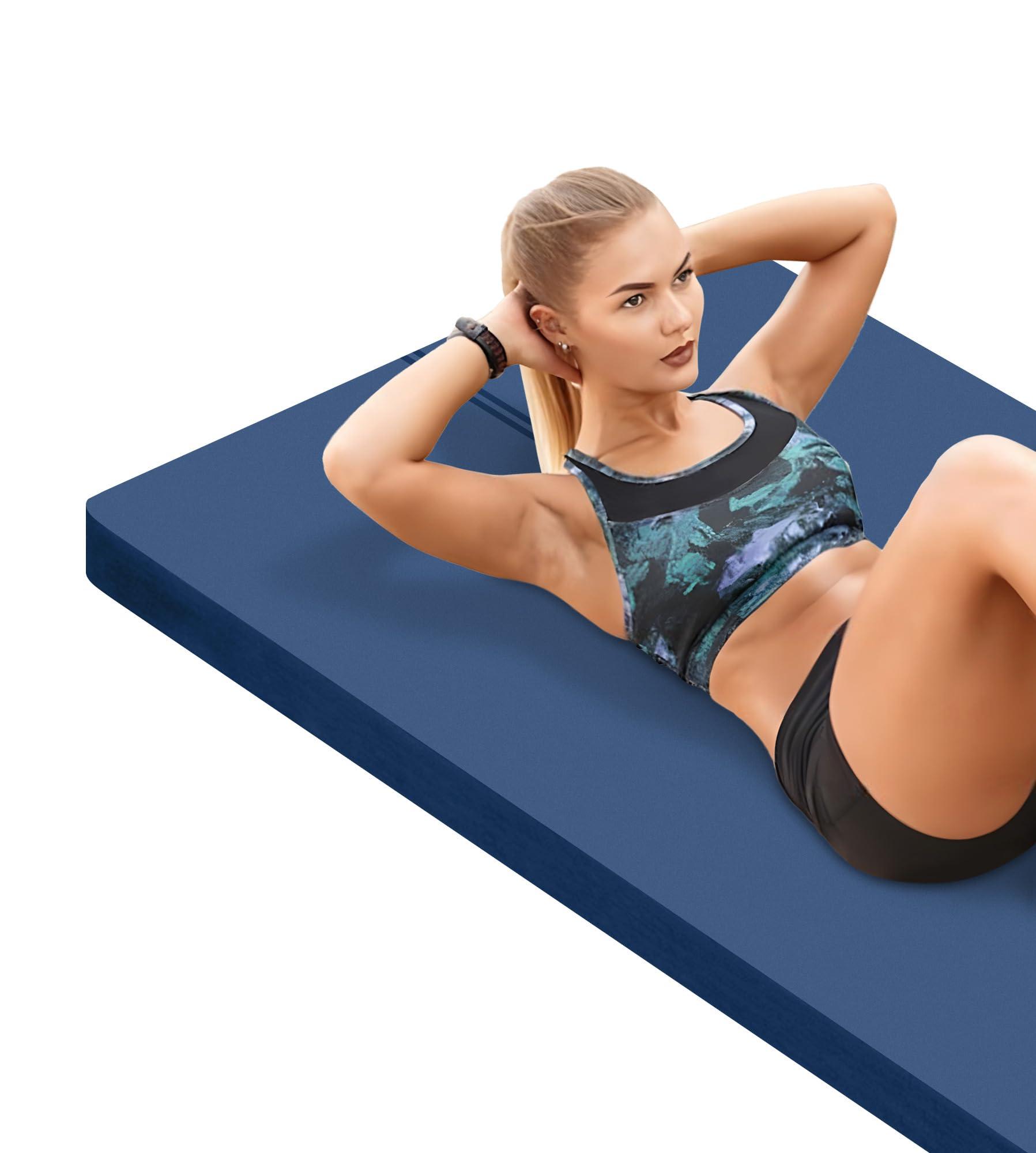 Large non slip exercise mat sale