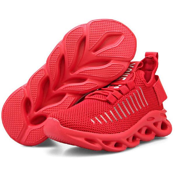 Red tennis shoes boys discount