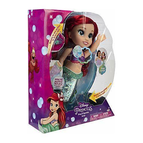 Disney princess sing and sparkle ariel doll sales