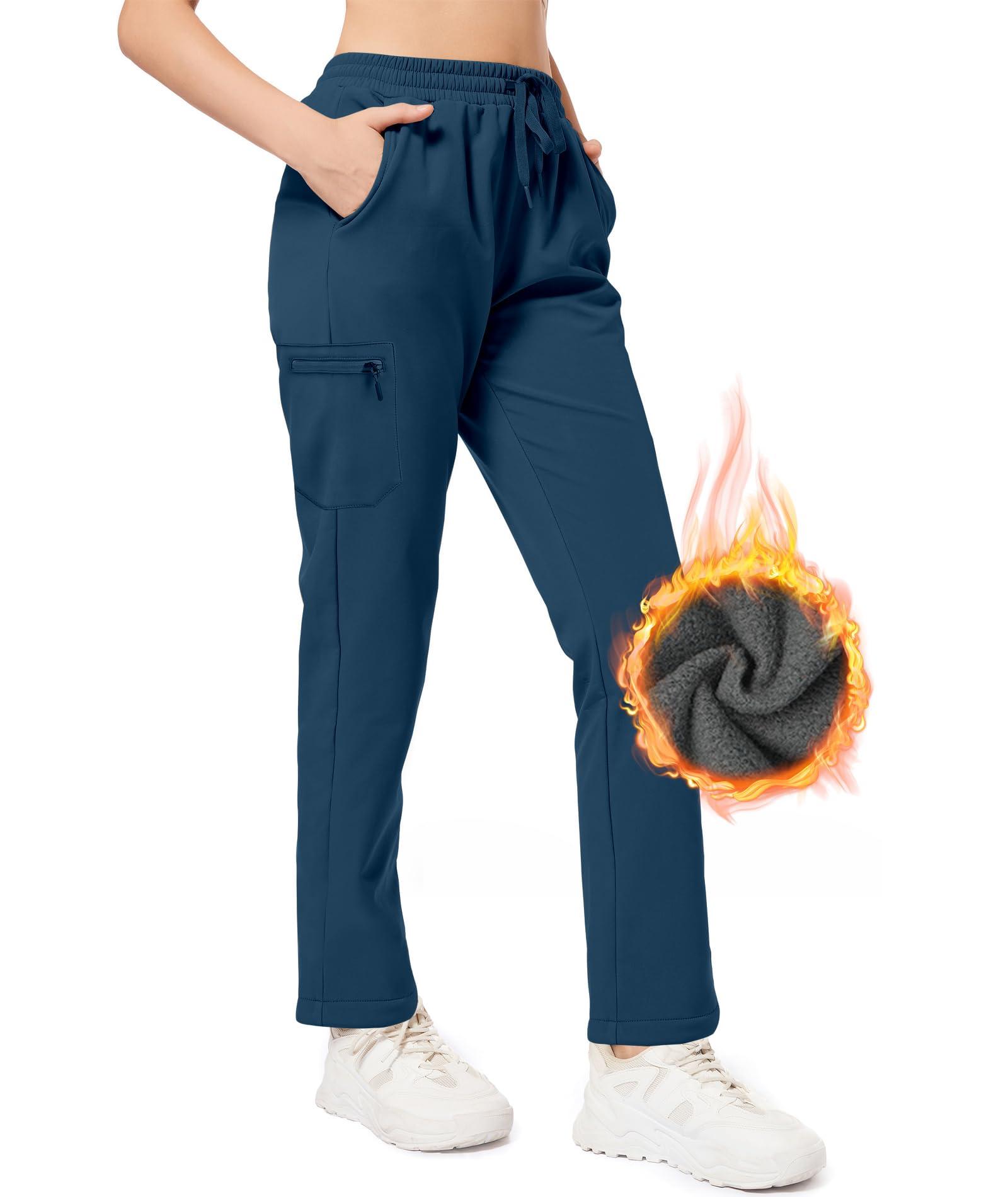 Lined running pants shop