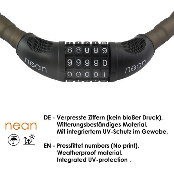 Bike number lock sale