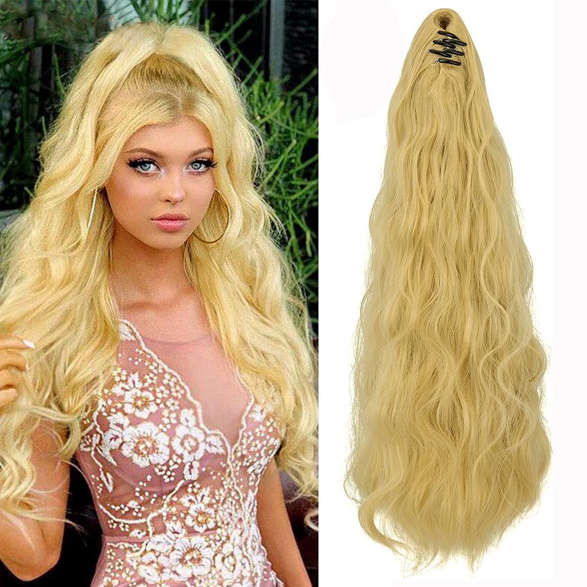 Ponytail hair piece extension jaw/claw clip clearance