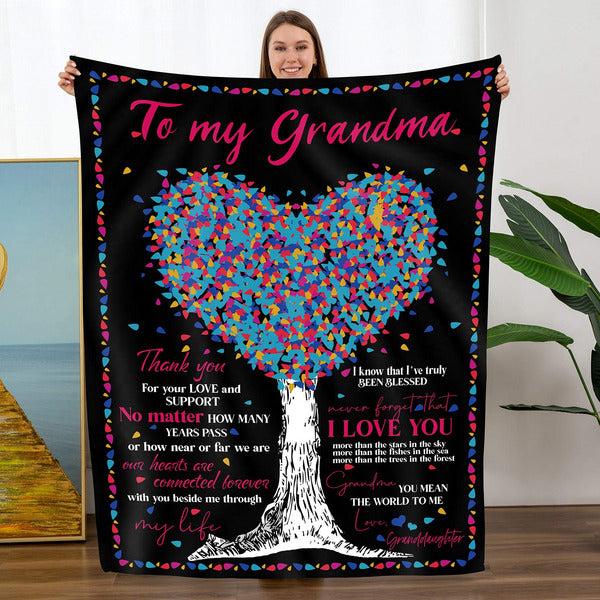 Grandma picture blanket sale