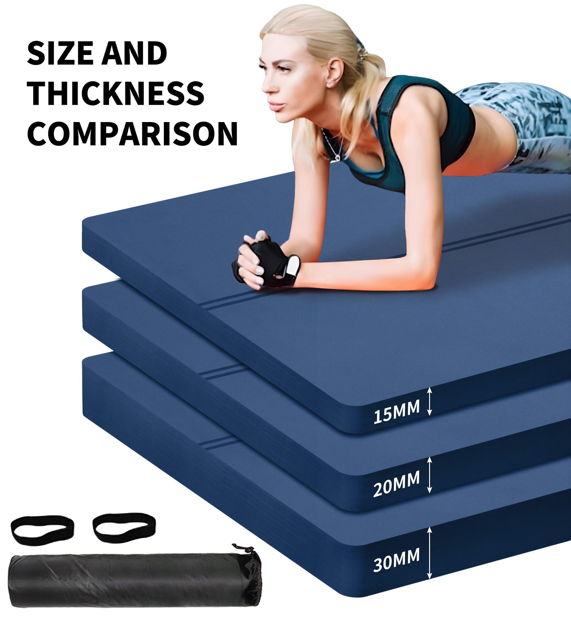 Non slip thick exercise mat sale