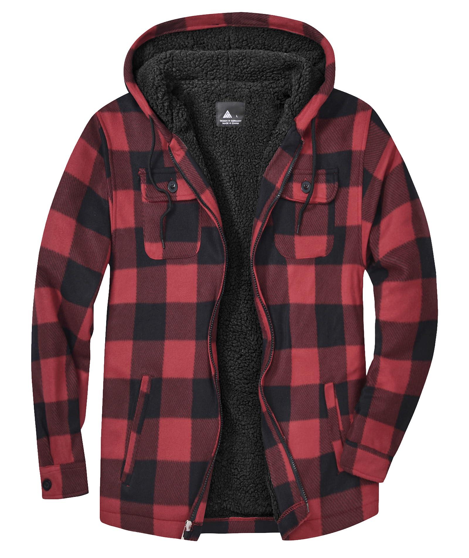 Plaid pullover mens sale