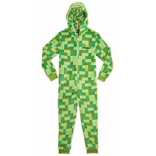 Minecraft onesie for boys hotsell