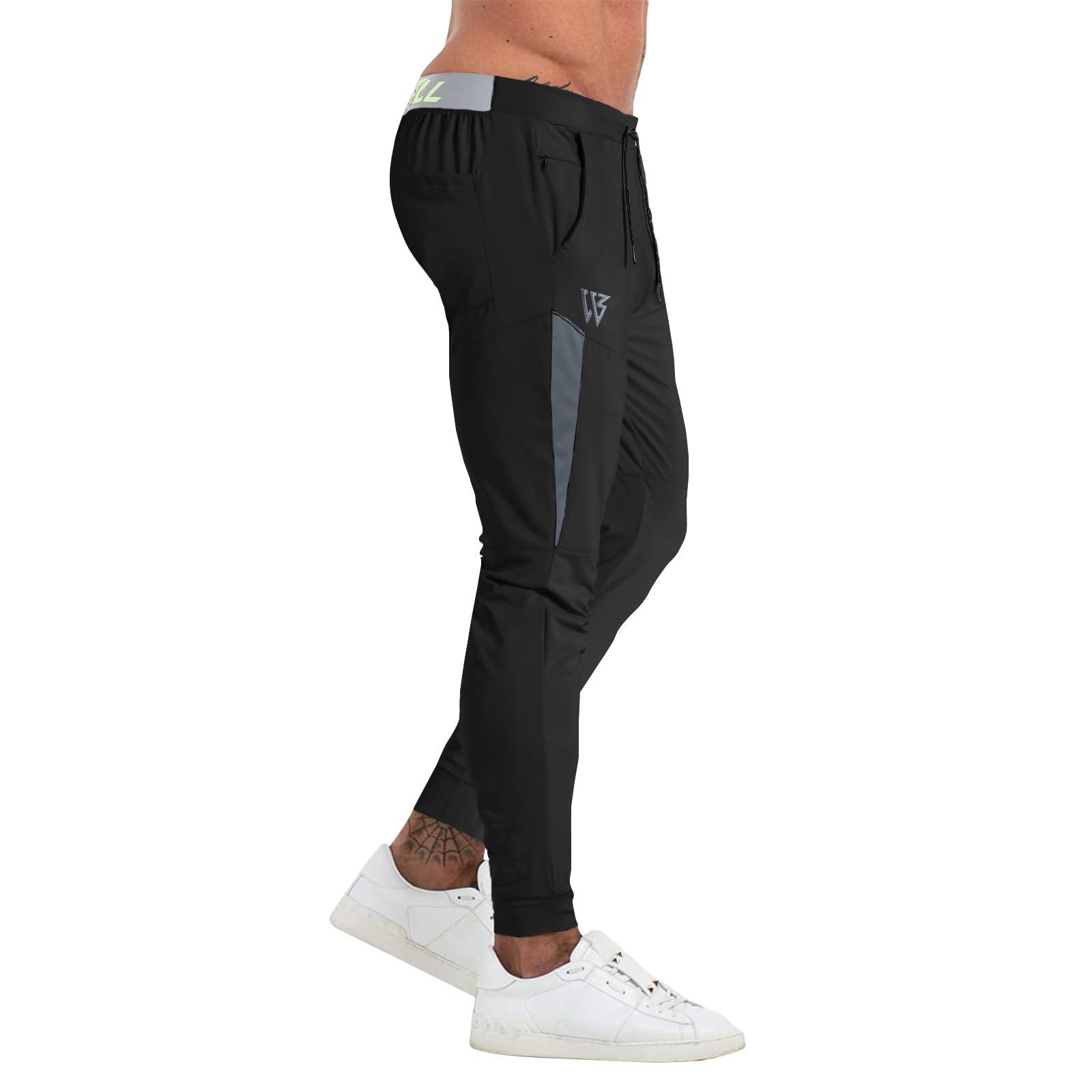 Mens gym jogging bottoms sales