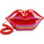 Creative novelty Red Lips Landline Phone Corded Phone,European Style Desktop Telephone for Home Office,Practical and Decorative,Great For Kids/Friends