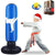 FOYOCER Punching Bag Kids Freestanding Boxing Bag Inflatable Kids Boxing Set Bounce Back for Practicing Karate MMA Fitness Punch Bags for Toddler Tall 61” (Blue)