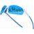 SKYWAY Sport Sunglasses for Men Women, Rimless Lightweight Cycling Glasses, MTB Road Mountain Biking Racing Baseball Glasses,Blue Lens