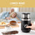 TWOMEOW Coffee Grinder, Adjustable Electric Spice Grinder with Stainless Steel Blade and Removable Grinding Cup for Coffee Beans, Nuts, Spices, Grains, Herbs 80g