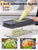 12-in-1 Kitchen Mandoline Vegetable Slicer, BROTOU Vegetable Chopper, 7 Replaceable Blades Food Processor, for Onion Garlic Potato Fruit Tomato Salad