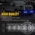 KaiDengZhe 4PCS 24 LED Emergency Strobe Lights Kit Ultra Slim Mount Grille Side Marker Caution Warning Hazard Flashing Light for Vehicles Van ATV Truck Pickup(White+Blue)