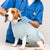Hjumarayan Dog Surgery Recovery Suit - Stretchy Dog Post Surgery Body Suit Dog Body Suit After Surgery, Soft Dog Surgical Recovery Suit Dog Suit for After Surgery (Blue Stripe XXL)