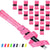 SAPLIZE Golf Grip Wrapping Tapes, 15-Pack Tacky PU Overgrip Tapes, New Regripping Solution for Golf Club Grips, Pink