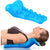 Fanlecy Neck and Shoulder Relaxer with Upper Back Massage Point, Cervical Traction Device Neck Stretcher for TMJ Pain Relief and Cervical Spine Alignment Chiropractic Pillow (Blue)
