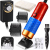 200W Dog Clippers, Low Noise Pet Electric Hair Trimmer, Professional Dog Grooming Clippers, Pet Grooming Shears with Spare Blade for Dog/Cat/Rabbit/Sheep,UK Plug