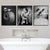 GHJKL The Bathtub Wall Art Prints Funny Bathroom Pictures Canvas Poster Home Decor - Without Frame (Dream Lady, 50X70cm*4PCS)