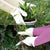 AIGEVTURE Rose Pruning Gloves Long Sleeve Thorn Proof,Rose Gardening Gloves for Men Women Long Gauntlet,Grain Pigskin Leather Pink(Large)