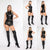 Maeau - Womens Latex Catsuit Patent Leather Bodysui Mini Dresses Lingerie Jumpsuit Zipper Shiny Playsuit Nightwear