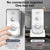 Elebinke Wireless Intercom Doorbell-Waterproof Portable Voice Intercom Doorbell with 2000mAh Rechargeable Battery, 38 Chimes, 1000M Long Range & 3 Level Volume (1 Outdoor/1 Indoor)