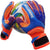 HONTIUS Goalkeeper Gloves Kids Men, Boys Youth Adult Soccer Goalie Gloves with Fingersave Super Grip Latex for Football Training Match Orange