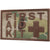 LEGEEON Multicam First Aid Kit 2x3.25 IFAK Medic MED Trauma Paramedic Morale Fastener Patch