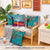 Hangood Cushion Covers Boho Vintage Flowers Set of 4pcs Throw Pillow Case Home Decorative Chair Living Room Sofa 18x18 inch Pillowcase 45x45cm