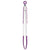 Colourworks CWSSTONGSPUR KitchenCraft Silicone Food Tongs with Soft Grip, 30 cm - Purple