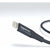 Amazon Basics USB A Cable with Lightning Connector, Premium Collection - 10 Feet (3 Meters) - 2-Pack - Gray
