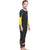 ZCCO Children's Swimsuit Full-Body Sun Protection Suit Teenager Unisex One-Piece Long Sleeve Water Suit Sunsuit for Swimming, Bathing, Surfing, Beach, Black XX-Small